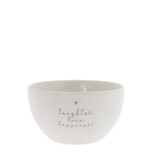 BOWL "LAUGHTER LOVE HAPPINESS" BC