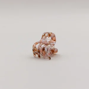 Haarspange klein Herz Almond