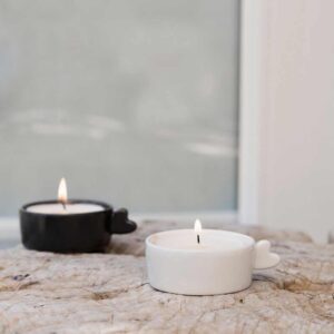 Kerzenhalter "heart" weiss BC