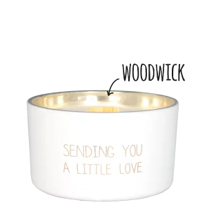 Soja-Kerze – Sending you a little love - Fresh Cotton