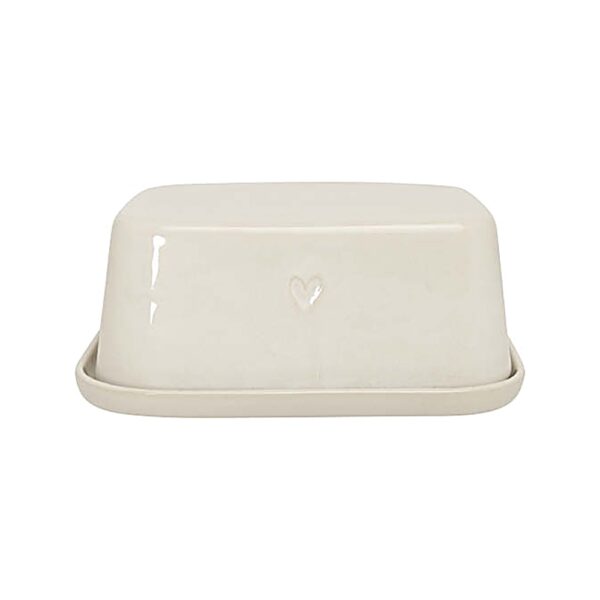Butterdose June Clay aus Steingut
