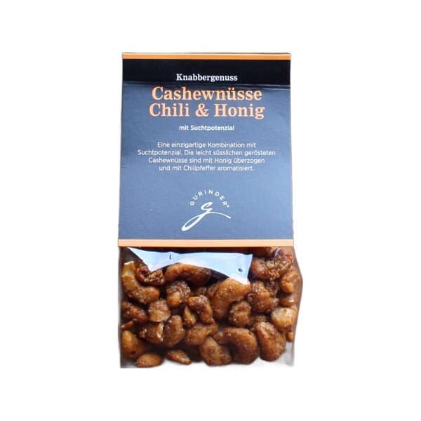 Cashewnüsse Chili & Honig