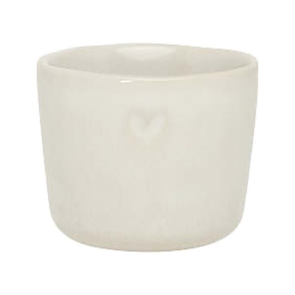 Eierbecher June Clay aus Steingut