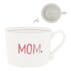 Tasse White/Rose MOM BC