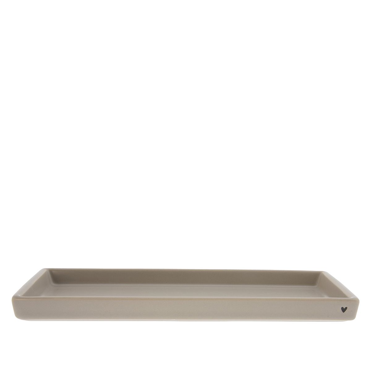 Tablett, Tortenplatte «heart» beige BC