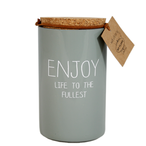 Soja-Kerze – Enjoy life to the fullest - Minty Bamboo