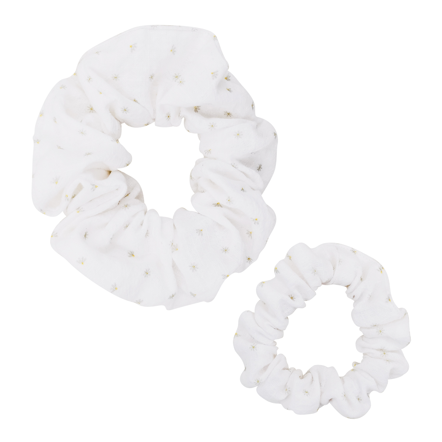 Scrunchies Blumen 2er Set