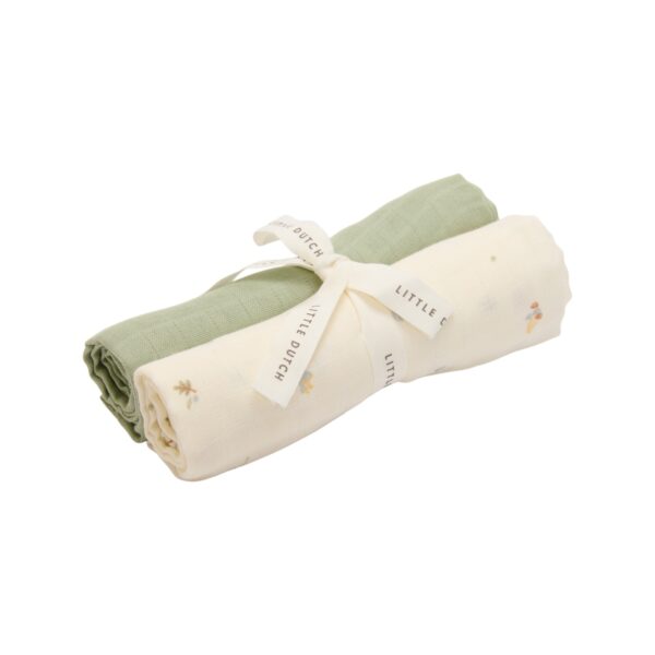 Swaddle Musselin Forest Treasures Sage