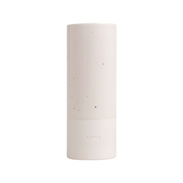 Vase «Love» klein aus Steingut